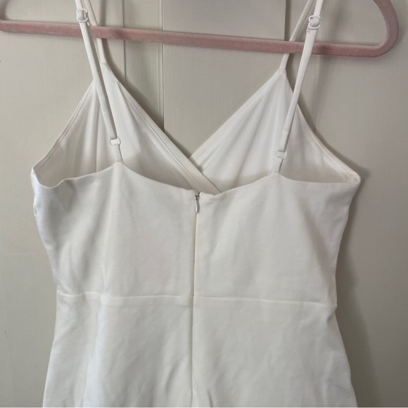 Lulu’s White Sealed With A Kiss Ruffled Bodycon Mini Dress - Picture 8 of 16